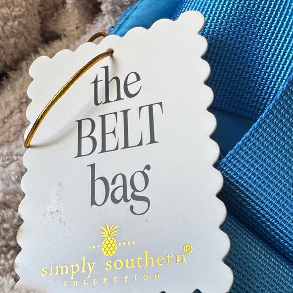 Simply Southern Blue Quilted Bag - Picture 2 of 2